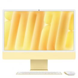 Apple iMac Gelb CZ1E3-0011010 - 61cm(24‘‘) M4 8?Core CPU, 8?Core GPU, 16GB RAM, 512GB SSD, Standardglas, Magic Keyboard Touch-ID Ziffernblock