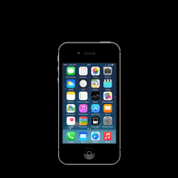 Apple iPhone 4s 16 GB - Schwarz