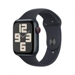 Apple Watch SE Mitternacht Aluminium Sport Band Mitternacht M/L GPS + Cellular 44mm MXGM3QF/A