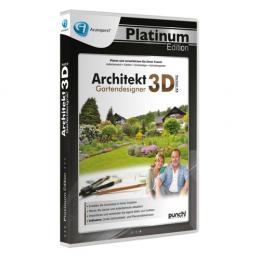 Architekt 3D X5 Gartendesigner Vollversion DVD-Box Platinum Edition  