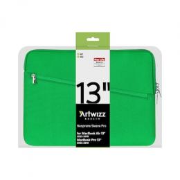 Artwizz Neoprene Sleeve Pro für MacBook Air 13 (2018-2022) & MacBook Pro 13 (2016-2022), grass-green