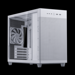 ASUS Prime AP201 TG White Edition | MicroATX PC-Gehäuse