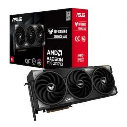 Asus TUF Radeon RX 9070 16GB Grafikkarte - 16GB GDDR6, HDMI, 3x DP