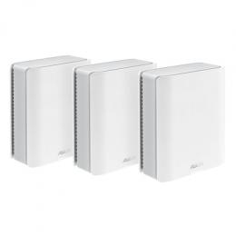 ASUS ZenWiFi BT10 WiFi 7 Smart Mesh System 3er-Pack WLAN BE18000 Triband, 2x 10GbE + 1x 1GbE (pro Einheit), Abdeckung bis zu 780 m²