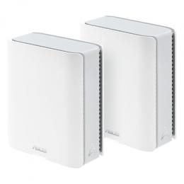 ASUS ZenWiFi BT8 WiFi 7 Mesh System 2er-Pack WLAN BE14000 Triband, 2x 2.5GbE + 2x 1GbE, Abdeckung bis zu 550 m²