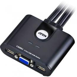 Ein Angebot für ATEN CS22U KVM-Switch 2-fach, VGA, USB, mit Kabelfernbedienung Aten aus dem Bereich Signalsteuerung > KVM > KVM-Switche mit Kabel - jetzt kaufen.
