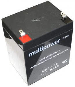 Blei Gel Akku Multipower MP5.4-12 für Kinderfahrzeug Elektro Auto Ford Concep...