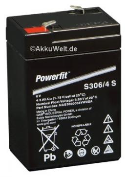 Bleigel-Akku für Sonnenschein Powerfit S306/4S S306 / 4S