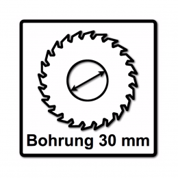 Bosch Kreissägeblatt Expert for Wood 250 x 1,6 x 30 mm 48 Zähne für Holz ( 2608644523 )