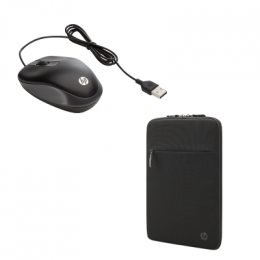 Bundle HP 14,1 Zoll Hülle + USB Maus