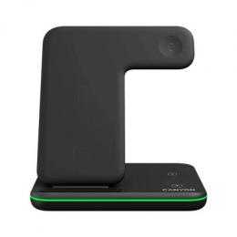 Canyon Wireless Charger WS-303 15W 3in1, schwarz