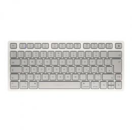 CHERRY KW 7100 mini BT for Mac, Weiß Kabellose Bluetooth Kompakttastatur für Mac