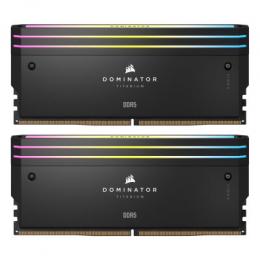 Corsair Dominator Titanium Schwarz 32GB (2x16GB) DDR5-6000 XMP Arbeitsspeicher, CL30, 1.4V