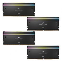 Corsair Dominator Titanium Schwarz 64GB (4x16GB) DDR5-6400 XMP Arbeitsspeicher, CL32, 1.4V