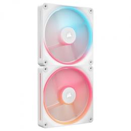 CORSAIR iCUE LINK LX140-R RGB White 2er-Pack | Gehäuselüfter