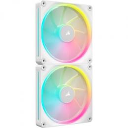 CORSAIR iCUE LINK LX140 RGB White (2er-Pack) | 140mm Gehäuselüft