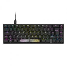 Corsair K65 PRO MINI Gaming Tastatur - 65 % Optisch-mechanische Gaming-Tastatur RGB-LED-Hintergrundbeleuchtung, CORSAIR OPX, Schwarz