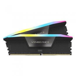 Corsair Vengeance RGB Schwarz 32GB Kit (2x16GB) DDR5-5600 CL40 DIMM Arbeitsspeicher