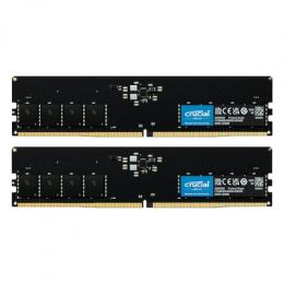 Crucial 128GB Kit (2x64GB) DDR5-5600 CL46 DIMM Desktop Arbeitsspeicher - Unterstützt Intel XMP 3.0 und AMD EXPO