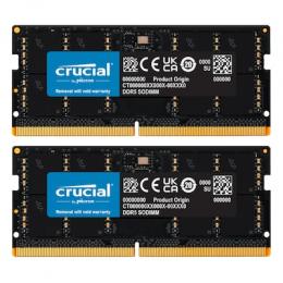 Crucial 128GB Kit (2x64GB) DDR5-5600 CL46 SO-DIMM Laptop Arbeitsspeicher