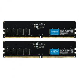 Crucial 64GB Kit (2x32GB) DDR5-5600 CL46 DIMM Desktop Arbeitsspeicher - Unterstützt Intel XMP 3.0 und AMD EXPO