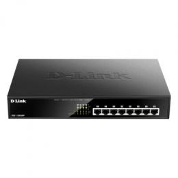 D-Link DGS-1008MP Unmanaged Switch B-Ware [8x Gigabit Ethernet PoE+, 140W]