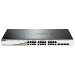 D-Link DGS-1210-24P Smart Managed Switch B-Ware [24x Gigabit Ethernet PoE+, 193W, 4x GbE/SFP Combo]