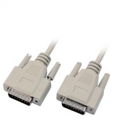 Ein Angebot für Datenkabel seriell 1:1, 2x DSub 15, St.-St., 3,0m, beige  aus dem Bereich D-Sub / Steckverbinder > DSub Kabel - jetzt kaufen.