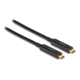 Delock Aktives Optisches USB-C™ Video Kabel 4K 60 Hz 15 m