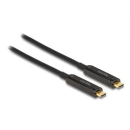Delock Aktives Optisches USB-C™ Video Kabel 4K 60 Hz 20 m