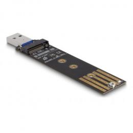Delock Combo Konverter für M.2 NVMe PCIe oder SATA SSD mit USB 3.2 Gen 2