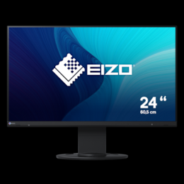 Eizo FlexScan EV2460-BK - LED, IPS-Panel, Höhenverstellung, 5 ms