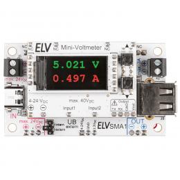 ELV Bausatz Strommessadapter SMA1 für ELV Mini-Voltmeter für Steckboards