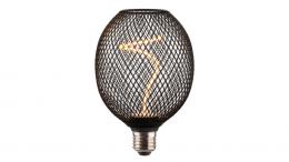 ENOVALITE LED Filament Leuchtmittel, Vintage, MESH, E27, 4.9W, 200lm, 1800K, dimmbar