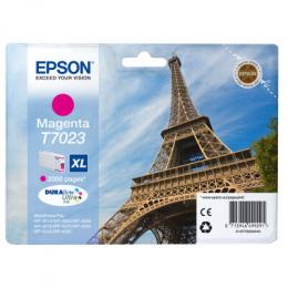 Epson T7023 Tintenpatrone Magenta 2.000 Seiten Für Kompatibilität, siehe Artikel-Beschreibung | Niedrigere Druckkosten Dank XL-Tintenpatrone
