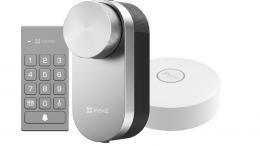 EZVIZ Smart Home Zutritt Set, Smart Lock, Keypad mit RFID, Hub