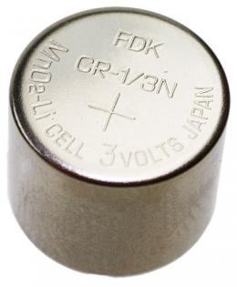 FDK (früher Sanyo) CR1/3N, 1/3 N (Lady) Lithium 3V 170mAh