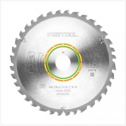 Festool Universal Kreissägeblatt HW 216 x 30 x 2,3 mm W36 216 mm 36 Zähne ( 500124 )