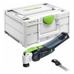 Festool VECTURO OSC 18 E-Basic Akku Oszillierer 18 V Starlock Max ( 576591 ) Brushless + systainer  - ohne Akku, ohne Ladegerät ( Nachfolger von 574848 )