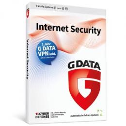 G DATA Internet Security inkl. VPN [3 Geräte - 1 Jahr]