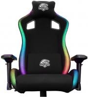 Gaming Stuhl RGB Stoff, ONE GAMING Chair Pro S RGB