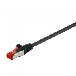 Goobay 20m CAT 6 Patchkabel, S/FTP (PiMF), schwarz