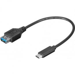 Goobay USB 3.0-Hi-Speed Adapter zu Typ-C (OTG) 0,2 m