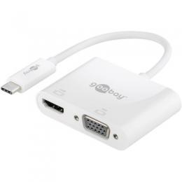 Goobay USB-C Multiport-Adapter HDMI+VGA