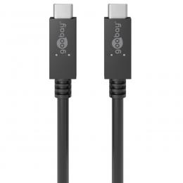 goobay USB-C PD Lade- und Synchronisationskabel 100 W, 50 cm