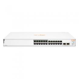 HPE Networking Instant On 1830 26-Port PoE+ Switch [24x Gigabit-LAN, 2x SFP, PoE+ 195W]