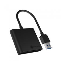 ICY BOX USB 3.2 Gen 1 Card Reader (CF, SD, microSD), extern, USB 3.2
