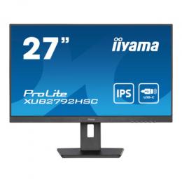 Iiyama ProLite XUB2792HSC-B5 Full-HD Monitor - IPS, Pivot, USB-C