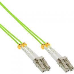 InLine LWL Duplex Kabel, LC/LC, 50/125m, OM5, 0,5m