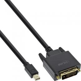 Ein Angebot für InLine Mini DisplayPort zu DVI Kabel, Mini DisplayPort Stecker auf DVI-D 24+1 Stecker, schwarz/gold, 0,5m InLine aus dem Bereich Kabel > Displayport zu HDMI / VGA / DVI - jetzt kaufen.